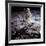 1st Steps of Human on Moon: American Astronaut Edwin "Buzz" Aldrinwalking on the Moon-null-Framed Photo