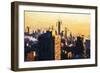 1WTC agains day - In the Style of Oil Painting-Philippe Hugonnard-Framed Giclee Print