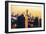 1WTC agains day - In the Style of Oil Painting-Philippe Hugonnard-Framed Giclee Print