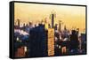 1WTC agains day - In the Style of Oil Painting-Philippe Hugonnard-Framed Stretched Canvas