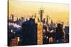 1WTC agains day - In the Style of Oil Painting-Philippe Hugonnard-Stretched Canvas