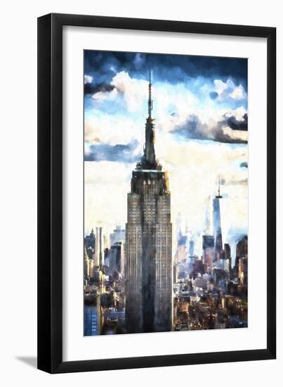 1WTC & Empire State-Philippe Hugonnard-Framed Giclee Print