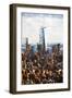 1WTC Skyline II - In the Style of Oil Painting-Philippe Hugonnard-Framed Giclee Print