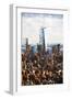 1WTC Skyline II - In the Style of Oil Painting-Philippe Hugonnard-Framed Giclee Print