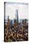 1WTC Skyline II - In the Style of Oil Painting-Philippe Hugonnard-Stretched Canvas