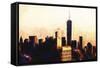 1WTC Sunset-Philippe Hugonnard-Framed Stretched Canvas