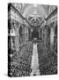 2,300 Prelates Filling the Nave of St. Peter's During the Final Session of the Vatican Council-Carlo Bavagnoli-Stretched Canvas