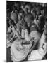 2,700 Burmese Boys Becoming Monks in "The Cave" After Place of First Buddhist Synod-John Dominis-Mounted Photographic Print