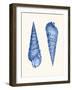 2 Blue Shells a-Fab Funky-Framed Art Print