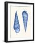 2 Blue Shells a-Fab Funky-Framed Art Print