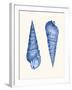 2 Blue Shells a-Fab Funky-Framed Art Print