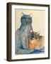 2 Cats-Oxana Zaika-Framed Giclee Print