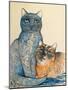 2 Cats-Oxana Zaika-Mounted Giclee Print