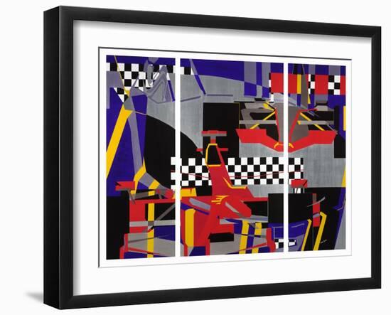 2 F1-Olivia Davis-Framed Giclee Print