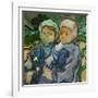 2 fillettes. Oil on canvas (June 1890) 51.2 x 51 cm R.F. 1954-16.-Vincent van Gogh-Framed Giclee Print