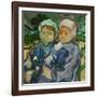 2 fillettes. Oil on canvas (June 1890) 51.2 x 51 cm R.F. 1954-16.-Vincent van Gogh-Framed Giclee Print