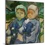 2 fillettes. Oil on canvas (June 1890) 51.2 x 51 cm R.F. 1954-16.-Vincent van Gogh-Mounted Giclee Print