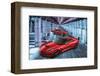 2 Generations of Corvette-null-Framed Art Print