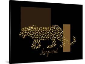 2 Golden Leopard-Tina Lavoie-Stretched Canvas