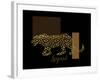 2 Golden Leopard-Tina Lavoie-Framed Giclee Print