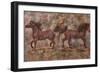 2 Horses-Marta Gottfried-Framed Giclee Print