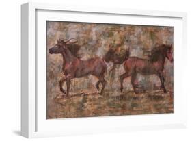 2 Horses-Marta Gottfried-Framed Giclee Print