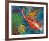 2 Koi-null-Framed Art Print