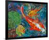 2 Koi-null-Framed Art Print