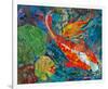 2 Koi-null-Framed Art Print