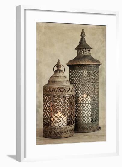 2 Lanterns 01-Tom Quartermaine-Framed Giclee Print