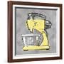 2-Mixer Yellow-Larry Hunter-Framed Giclee Print