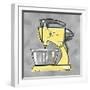 2-Mixer Yellow-Larry Hunter-Framed Giclee Print