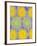 2 of 2 abstract art Circle Color Decor 3 D E-Ricki Mountain-Framed Art Print