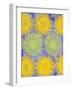 2 of 2 abstract art Circle Color Decor 3 D E-Ricki Mountain-Framed Art Print