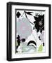 2 of 2 Abstract Floral Funk-Ricki Mountain-Framed Art Print