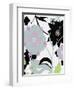 2 of 2 Abstract Floral Funk-Ricki Mountain-Framed Art Print