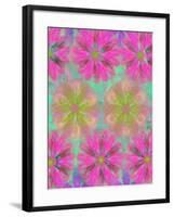 2 of 22 abstract art Circle Color Decor 3 D E-Ricki Mountain-Framed Art Print