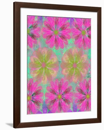 2 of 22 abstract art Circle Color Decor 3 D E-Ricki Mountain-Framed Art Print