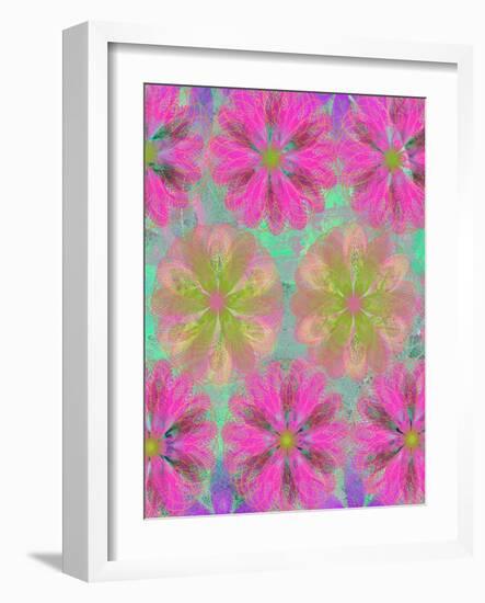 2 of 22 abstract art Circle Color Decor 3 D E-Ricki Mountain-Framed Art Print