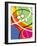 2 of 6 Abstract Art Retro Funk-Ricki Mountain-Framed Art Print