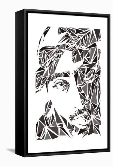 2 Pac-Cristian Mielu-Framed Stretched Canvas