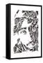 2 Pac-Cristian Mielu-Framed Stretched Canvas