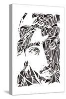 2 Pac-Cristian Mielu-Stretched Canvas