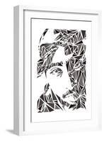 2 Pac-Cristian Mielu-Framed Art Print