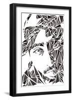 2 Pac-Cristian Mielu-Framed Art Print