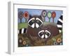 2 Raccoons-Karla Gerard-Framed Giclee Print