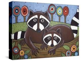 2 Raccoons-Karla Gerard-Stretched Canvas