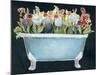 2-Up Bathtub Garden I-Grace Popp-Mounted Art Print