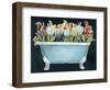 2-Up Bathtub Garden I-Grace Popp-Framed Art Print