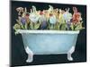 2-Up Bathtub Garden I-Grace Popp-Mounted Art Print